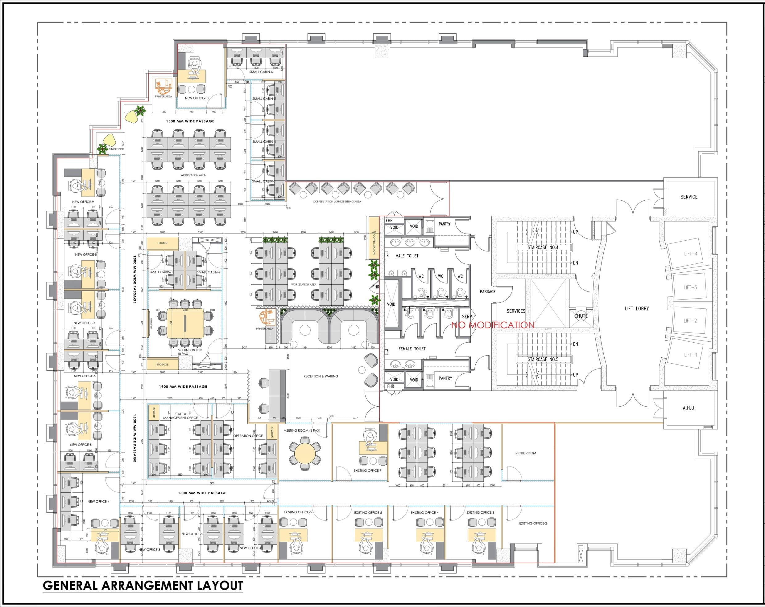 Space planning phase
