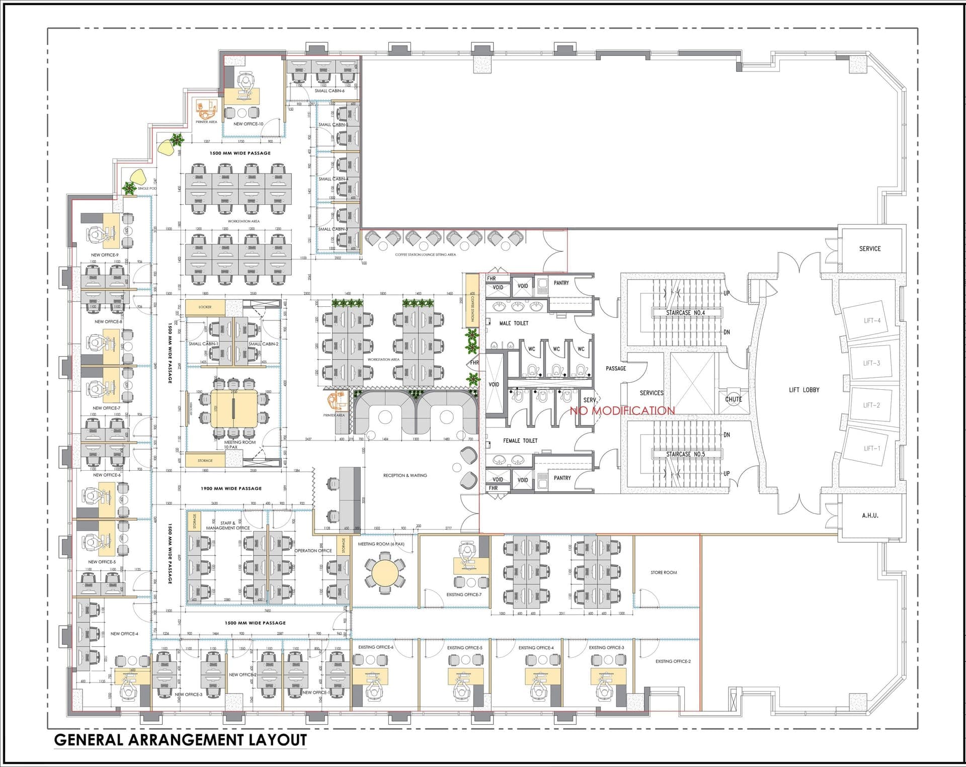 Space planning phase