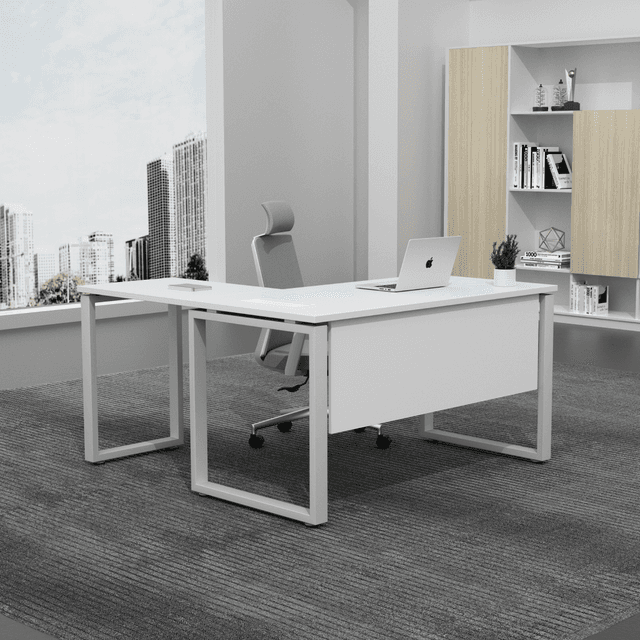 L-shaped table with return SKYLAND NOVO 1400