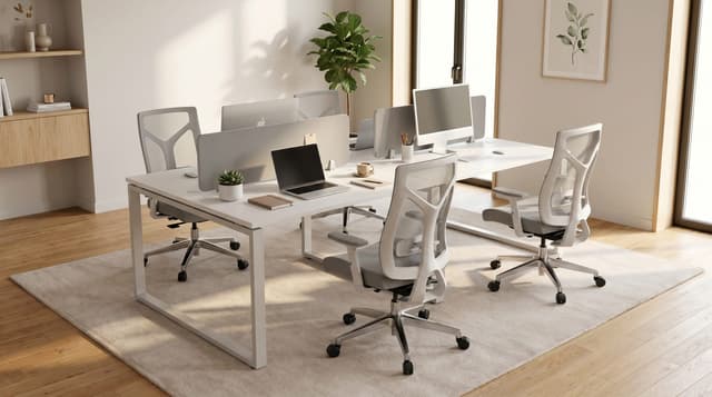 4 Person Face to Face Table SKYLAND NOVO 2400 — lifestyle