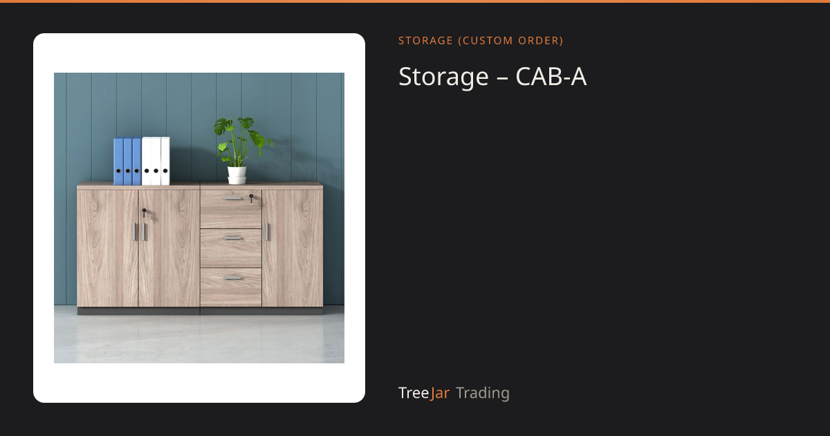 Storage – CAB-A | TreeJar Trading UAE